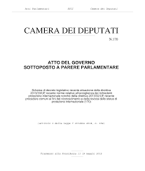 La stessa direttiva 2013/33/ue prevede infatti all'art. 2
