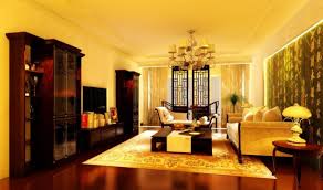 Check spelling or type a new query. Yellow Walls Living Room Of Romantic With Glossy Wooden Flooring Acnn Decor