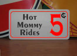 Hot mom rides