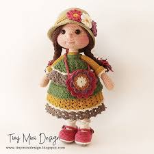 Amigurumi Pijamali Bebek Tarifi Amigurumi Pajamas Doll Free Pattern Tiny Mini Design Amigurumi Modelleri Orme Bebekler Amigurumi