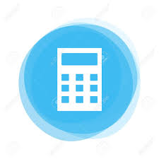 Free calculator icons in wide variety of styles like line, solid, flat, colored outline, hand drawn and many more such styles. Isolated Light Blue Round Button With Calculator Icon Stock Photo Picture And Royalty Free Image Image 102510660