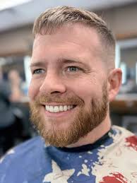 It's mullet Monday! Sam Dill stopped by our Ansley shop and gave David the  greenlight to do whatever he wanted, so we slapped a curly mullet