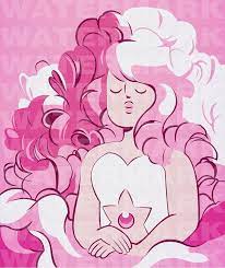 Steven Universe Rose Quartz Portrait Etsy In 2021 Steven Universe Wallpaper Rose Quartz Steven Universe Steven Universe Gem