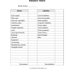 Download Blank Balance Sheet Templates Excel Pdf Rtf Word Freedownloads Net
