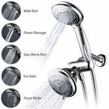 In this piece we cover the instructions on how to install hand some shower hoses need a specific hose end for the shower head. Luxury High Pressure Showerhead With Handheld Combo 9 Inch Large Adjustable Rainfall Shower Head And 4 7 Inch Handheld Spray Use 2 Showerheads Separately China Sliding Bar Shower Set Made In China Com