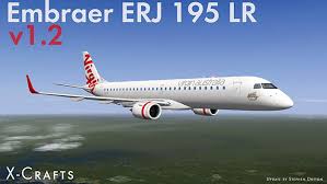 There are two crew members on the flight deck. Aircraft Update Embraer Erj 195 Lr V1 2 By X Crafts Airliners Reviews X Plane Reviews
