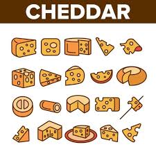 مجموعة أيقونات جبنة شيدر الجبن الغذاء شيدر png والمتجهات للتحميل مجانا icon set vector cheddar cheddar cheese