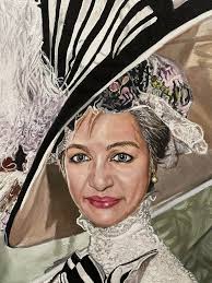 Audrey Remembering to Play" by Joanne Healey, prints available