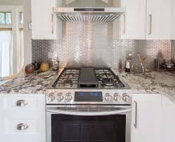 Search for metal kitchen backsplash tiles. Metallic Subway Tile Backsplash Traditional Kitchen Philadelphia By Dremodeling Houzz