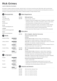 This format focuses on your. Resume For Internship Template Guide 20 Examples