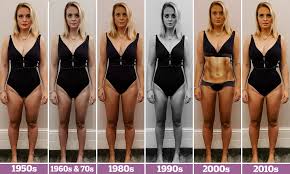 Female body shape or female figure is the cumulative product of a woman's skeletal structure and the quantity and distribution of muscle and fat on the body. Woman Reveals What Her Body Would Look Like If She Had The Perfect Figure From Past Seven Decades Daily Mail Online