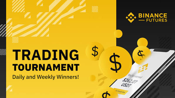 Binance Futures Trading Tournament - 100,000 USD in BNB to be Won!  https://www.binance.com/en/support/articles/360038024992