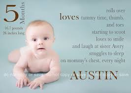 Baby 5 Months Milestone Photography My Photos Labrooks926 Yahoo Com Baby Month By Month Milestone Pictures Baby Milestones