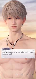 Really Xavier…. A Bird!! Jealousy at its finest lol🤣🤣