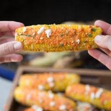 Coal Roasted Corn With Pesto Rouge Recipe Recipes Roasted Corn Barbecue Recipes
