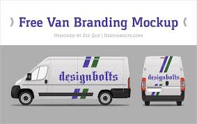 Free Van Car Branding Mock Up Branding Mockups Psd Branding Mockups Branding