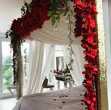 Serenity Decor Wedding Room Decorations Wedding Bedroom Wedding Bed