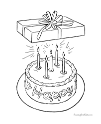 Looking for a birthday gift coloring page? Coloring Pages Presents Coloring Home