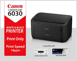 Fast, high quality mono prints at 18 pages per minute. Canon I Sensys Lbp6030b Mono Laser Printer Black Dzotronics