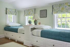 Max centered the bed in this space, leaving room to walk on either side. Bedroom Ideas Creative Bedrooms Twin Beds Small Rooms With Twin Bedroom Decorating Ideas Awesome Decors