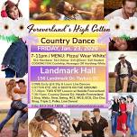 Foreverland High Cotton Country Dance @ Landmark Hall