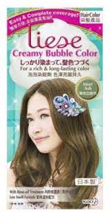 Liese creamy bubble color tutorial mint ash shampoan doang bisa dapat rambut warna ijo. Amazon Com Liese Creamy Bubble Color Mint Ash 1 S A Trendy Mint Ash That Exudes Style And Confidence Beauty