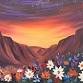 Mountainside Sunset - Paint and Sip in Houston