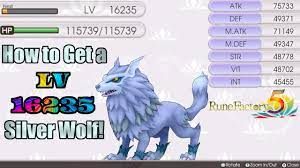 Rune Factory 5 - How to Get a LV 16235 Silver Wolf! - (Strongest Monster in  the Game) - YouTube
