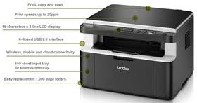 Fast print and copy speeds of up to 42 ppm will. Brother Dcp 1612w Driver Download