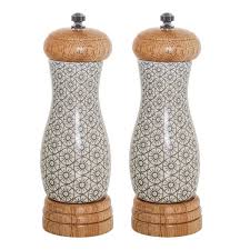 Shaking it with mini, personalized salt and pepper shakers. Farmhouse Rustic Salt Pepper Shakers Birch Lane