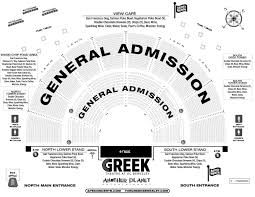Greek Theater Los Angeles Seating Chart With Seat Numbers