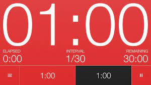 To run stopwatch press start timer button. 60 Second Interval Timer Youtube