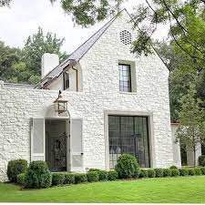 So let's find an exterior paint color for the new house, shall we? White Painted Stone Exterior Paulbatesarchitects Stone Exterior Houses Facade House Exterior Stone