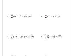 Determine The Number Of Terms Type 2 Geometric Series Sequence And Series Geometric Sequences