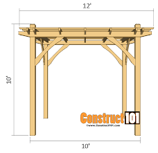 See my other pergola plans, as well, for more building inspiration. Simple Diy Pergola Plans Free Pdf Download Construct101