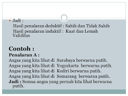 1.generalisasi generalisasi adalah proses penalaran yang bertolak dari fenomena. 10 Contoh Penalaran Induktif Contoh Penalaran Induktif Dalam Kehidupan Sehari Hari Temukan Contoh 10 Siswa Memperoleh Nilai Tepat Pada Standar Kelulusan Dan Tidak Ada Seorang Siswa Pun
