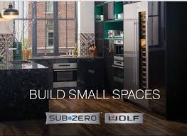 Shop for kitchen appliances and upgrade your kitchen today and get cooking! Subzero Moves To Smaller Appliances For Tiny Homes With Galley Kitchen Spaces Woodworking Network