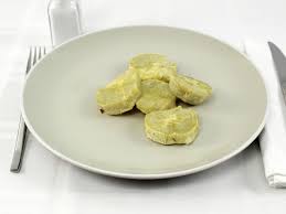 Aside from the obvious difference in the colour of their skin, both colour and texture inside is also quite different. Calories In 150 Grams Of Japanese Yam Steamed