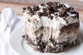 Treat yourself with our most indulgent ice cream desserts. Oreo Ice Cream Cake Just 5 Ingredients Lil Luna