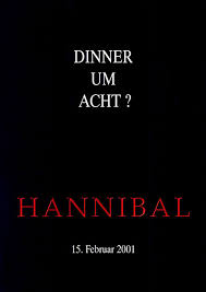The doctor is now at large in europe. Filmplakat Hannibal 2000 Plakat 2 Von 2 Filmposter Archiv