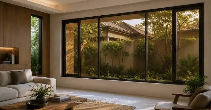 Euro Bronze Glass Residential Windows