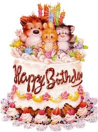 · repose en paix johnny · le 8 aout journée internationale des chats · bonne journée mes ami(e)s. Cute Birthday Cake Gif Joyeux Anniversaire Photo Joyeux Anniversaire Video Joyeux Anniversaire