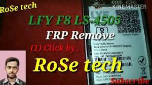 Remove factory reset protection (frp lock). Lyf Ls 4505 F8 Frp Remove With Miracle Crack 2 58 By Rose Tech Upload Youtube