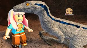 It S Blue Let S Play Roblox Game Jurassic World Raptor Dinosaur Video Dinosaur Videos Game Jurassic World Jurassic World Raptors