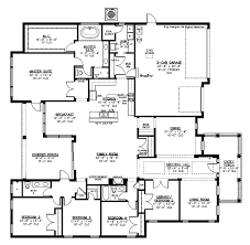 Floor plan details & lot requirements. Traditional Style House Plan 5 Beds 3 Baths 3297 Sq Ft Plan 1019 15 House Floor Plans Bedroom House Plans House Plans