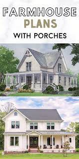 House plans with porches come in a variety of architectural styles, including craftsman, farmhouse, country, and victorian, and are especially popular in the south. Favorite Farmhouse Plans With Porches Old Salt Farm