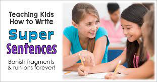 If your class is particularly drowsy after lunch, save these activities for then to help prevent your students from falling asleep. Teaching Kids How To Write Super Sentences