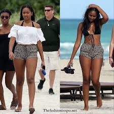 Former first daughter sasha obama is reportedly heading to the university of according to page six, barack obama's youngest daughter took to her private instagram to reveal the news. Sasha Obama Is Seen In Miami Florida On Vacation Check Out Our Website For More Celebrity Pictures And Gossip L Malia And Sasha Sasha Obama Obama Daughter