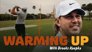 Warming Up With Justin Thomas