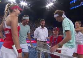 Andrea petkovic and alexander zverev. Young Roger Federer Fan Breaks Into Tears After Meeting Her Tennis Idol Before Hopman Cup Match The Independent The Independent